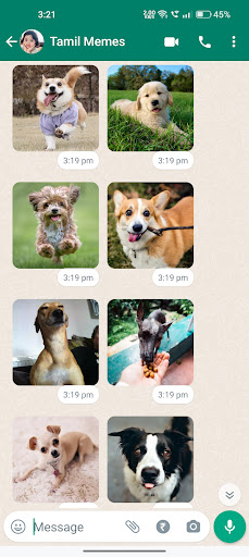 Dog Stickers ekran görüntüsü
