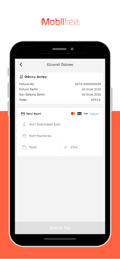 MobilFree ekran görüntüsü