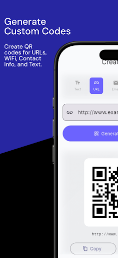QR Scanner Reader & Generator ekran görüntüsü