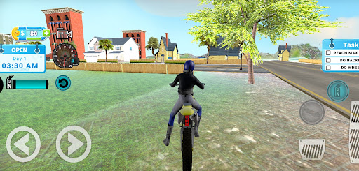 Moto Bike 3D: Wheelie Stunt ekran görüntüsü