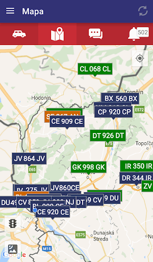 Mobilný Dispečer ekran görüntüsü