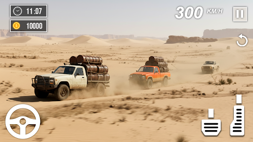Land Cruiser Jeep 4x4 Oyunu 3D ekran görüntüsü
