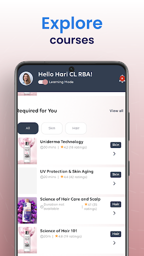 Retail Beauty Academy ekran görüntüsü