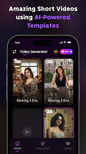 Sizzling AI: AI Photo to Video ekran görüntüsü