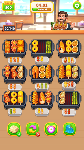 Food Sorting: Kebab Oyunu ekran görüntüsü