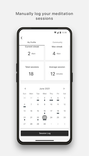 Meditation Timer: Mindful ekran görüntüsü