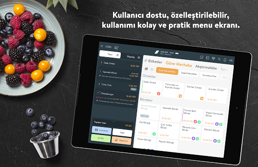 SIMPRA POS - Restoran Programı ekran görüntüsü