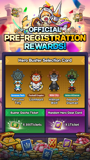 Animal Busters : Idle RPG ekran görüntüsü