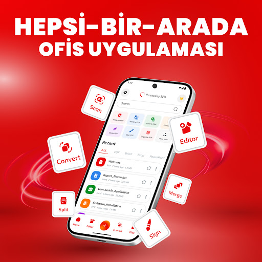 PDF Reader, Editor & Scanner ekran görüntüsü