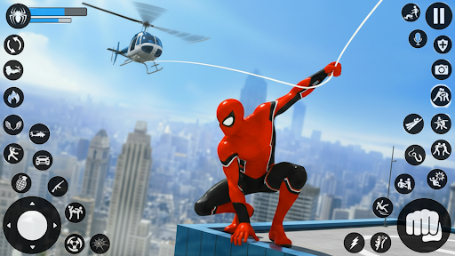 Spider Rope Hero: Town Rescue ekran görüntüsü