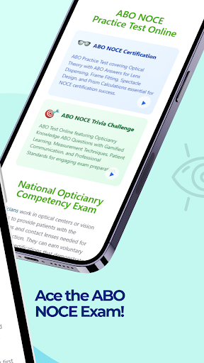 ABO NOCE Practice Test ekran görüntüsü