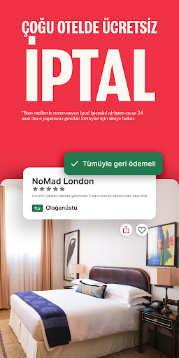 Hotels.com: Otel Rezervasyonu ekran görüntüsü