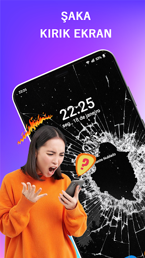 Broken Screen: Magic Wallpaper ekran görüntüsü