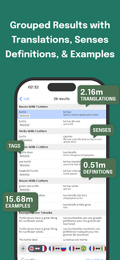 Offline French Dictionary ekran görüntüsü