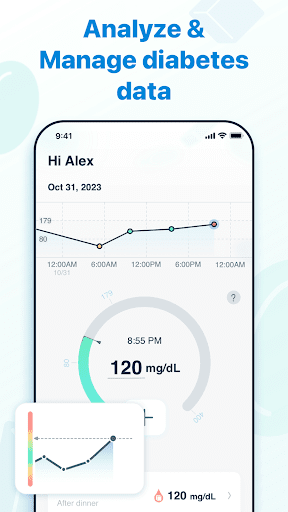 GlucoseEase Blood Sugar App ekran görüntüsü