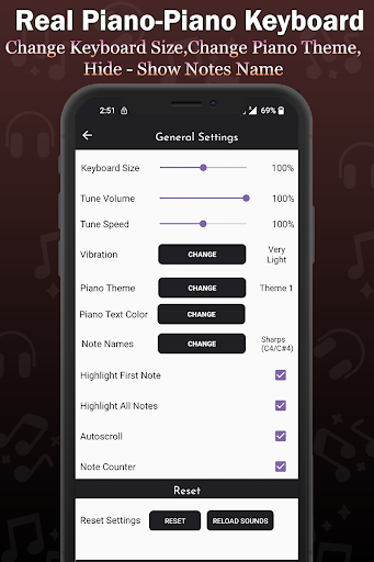 Real Piano-Piano Keyboard ekran görüntüsü
