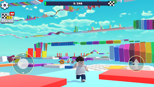Easy Parkour: Escape Run Obby ekran görüntüsü