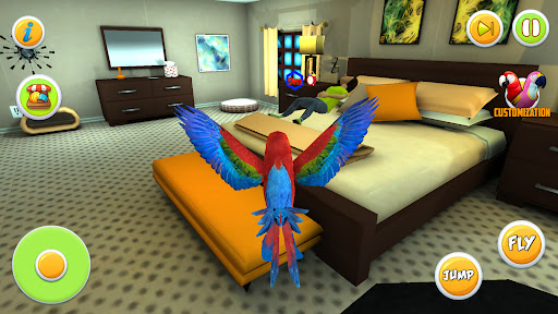 Parrot Simulator: Pet World 3D ekran görüntüsü