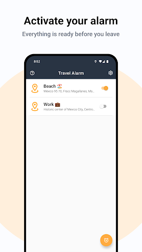 Travel Alarm ekran görüntüsü