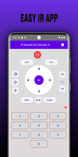 Remote for Genuine Tv ekran görüntüsü