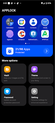 Fingerprint App Lock ekran görüntüsü