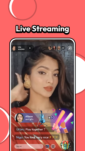 aMurmur-Voice Chat, Livestream ekran görüntüsü
