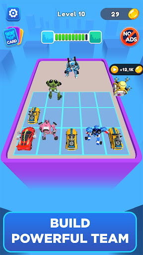 Merge Robot Master: Car Games ekran görüntüsü