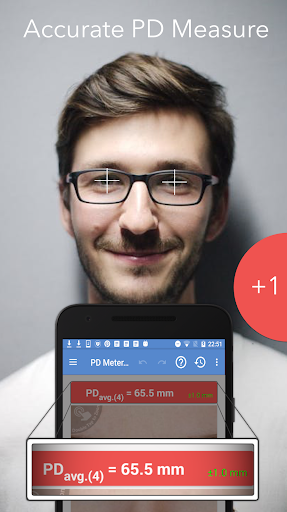 Pupil Distance PD Meter Pro ekran görüntüsü