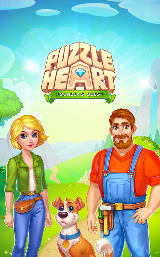 Puzzle Heart Match-3 in a Row ekran görüntüsü