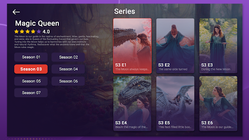 Purple VOD - IPTV Player ekran görüntüsü