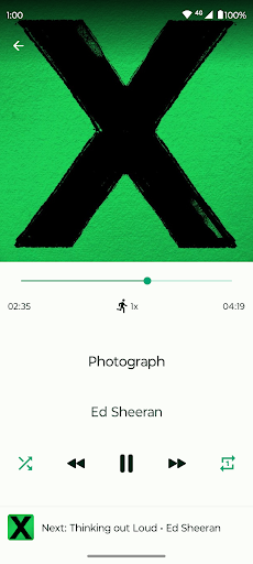 Fossify Music Player ekran görüntüsü