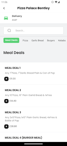Pizza Palace Bentley ekran görüntüsü