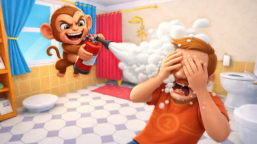 Tricky Monkey: House Prankster ekran görüntüsü
