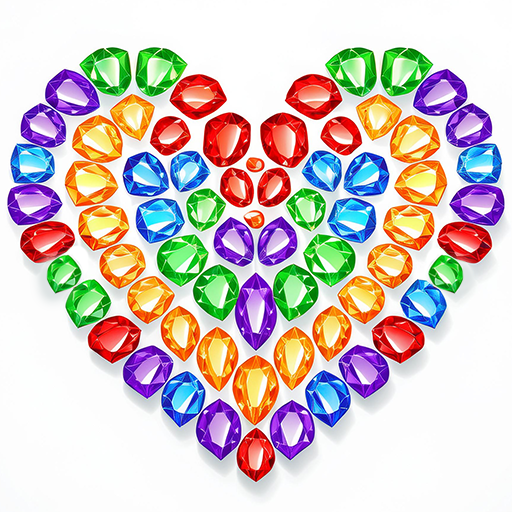 Gem Art Color By Number Book