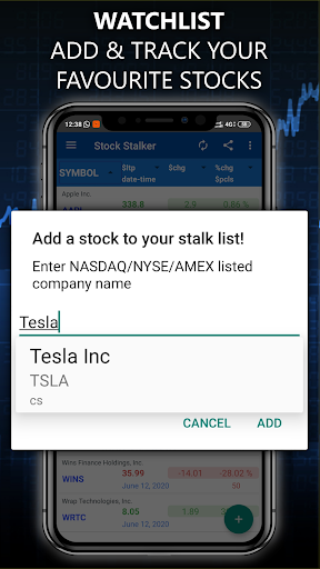 Stock Stalker -US Stock Market ekran görüntüsü