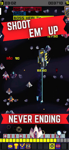 Rocks In Space - Retro Shooter ekran görüntüsü