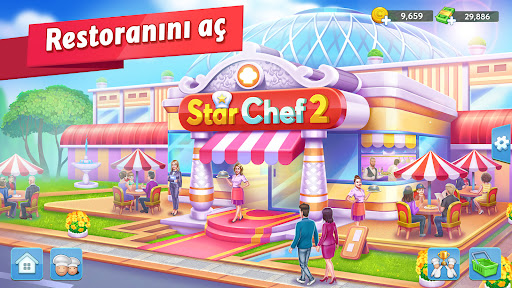 Star Chef 2: Cooking Game ekran görüntüsü