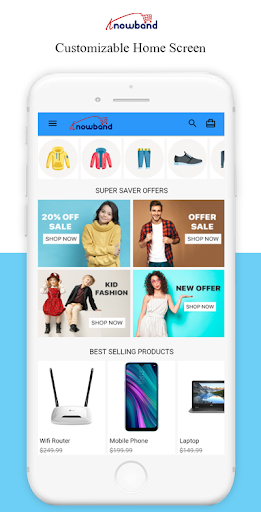 Nautica Magento2 Mobile App ekran görüntüsü