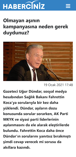 Haberciniz - Son Dakika Haberl ekran görüntüsü