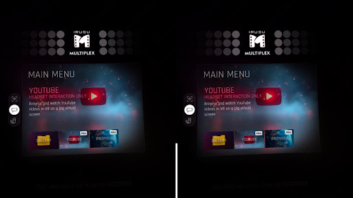 Irusu VR Sinema Oynatıcı ekran görüntüsü
