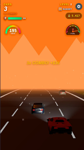 Retro Road Racer - Car Racing ekran görüntüsü