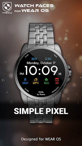 Simple Pixel Watch Face ekran görüntüsü