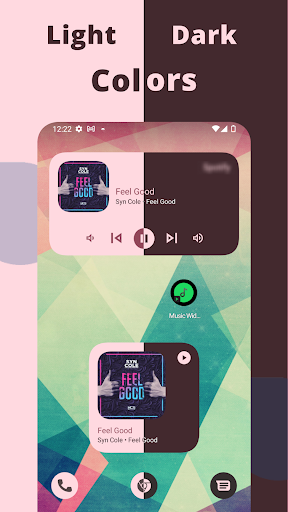 Music Widget Pack - Android 12 ekran görüntüsü
