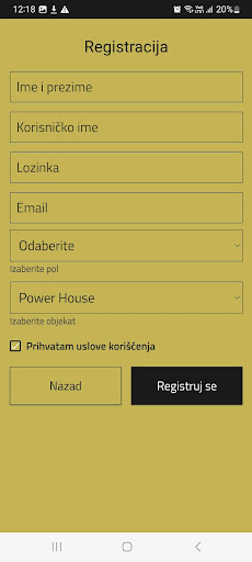 Power House Sabac ekran görüntüsü