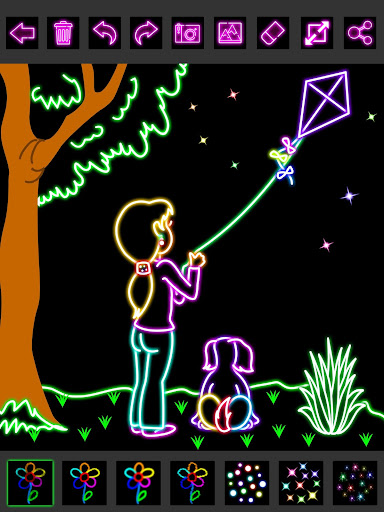 Magical Drawing Glow ekran görüntüsü