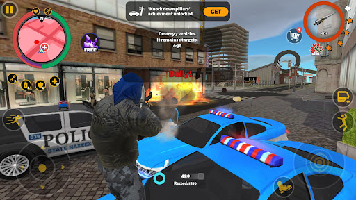 Rope Hero 3 ekran görüntüsü