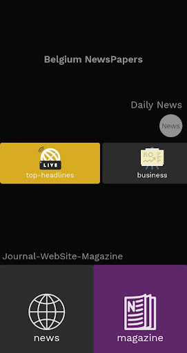 Belgium Newspapers ekran görüntüsü