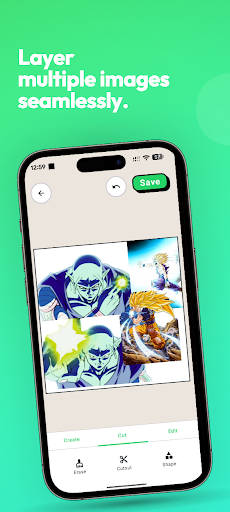 WhatsApp için AI çıkartma ekran görüntüsü