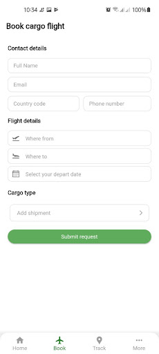 Ethiopian Cargo ekran görüntüsü
