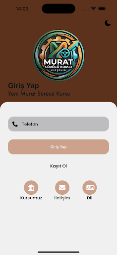 Yeni Murat Sürücü Kursu ekran görüntüsü